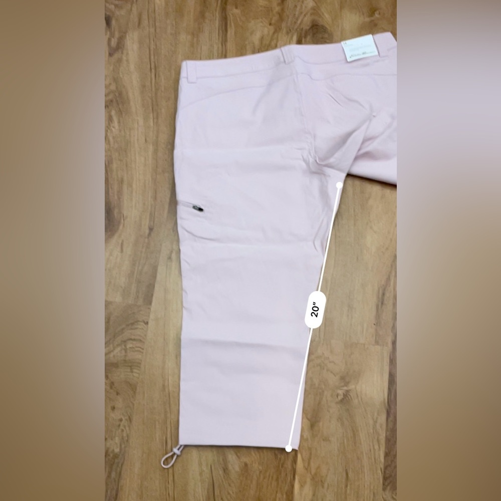 Eddie Bauer Women's Light Plum Women’s 14 Capri Pants - Picture 5 of 14